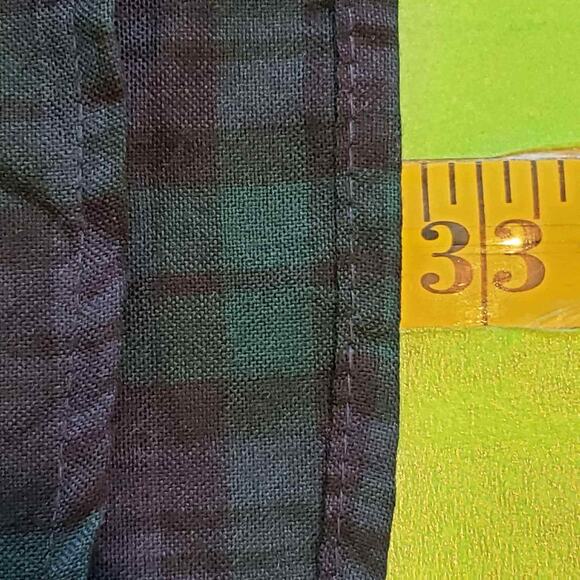 Pendleton Sir Shirt Button Up 100% Wool Plaid Black Watch Tartan Mens XL LS - Picture 5 of 10